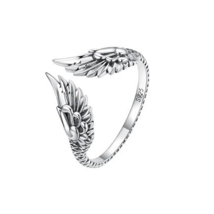 Сребърен пръстен “Angel Wings”