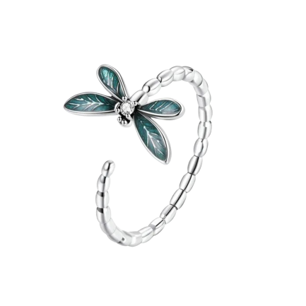 Сребърен пръстен "DragonFly"