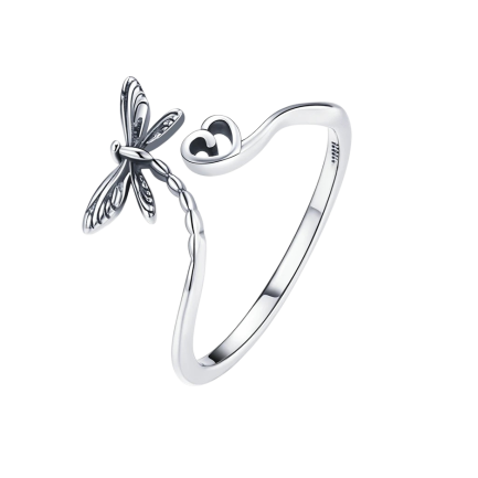Сребърен пръстен “Dragon Love”
