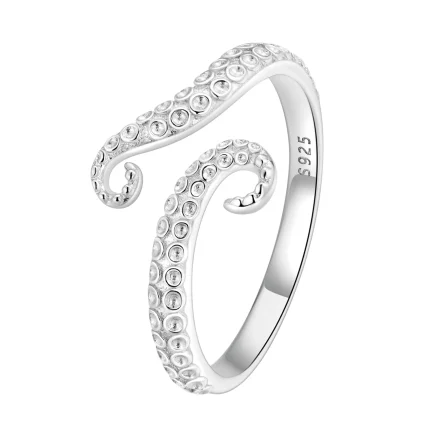 Сребърен пръстен "Silver Octopus"