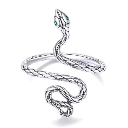 Сребърен пръстен "Thin Snake"