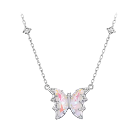 Сребърно колие "Butterfly Necklaces"