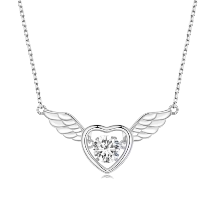 Сребърно колие "Angel"