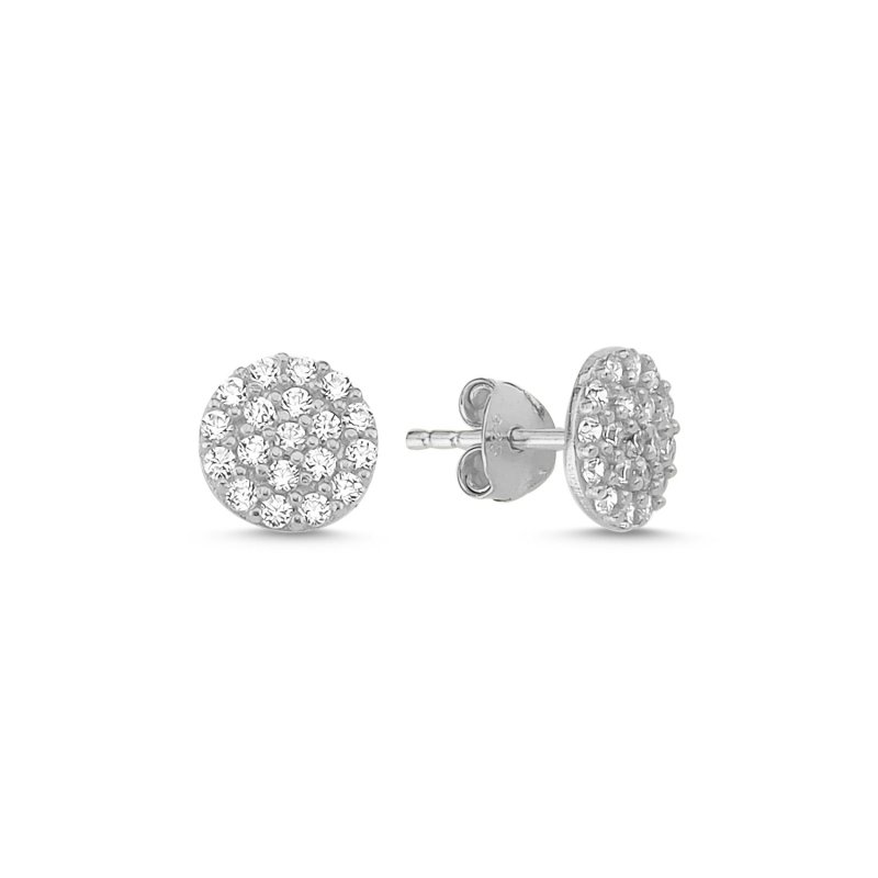 Сребърни обеци "Silver Round" Сребърни обеци "Silver Round"