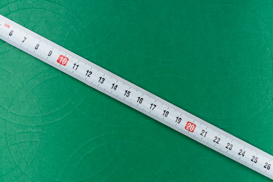 Photo measure ring size