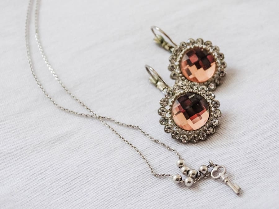 Photo silver earrings