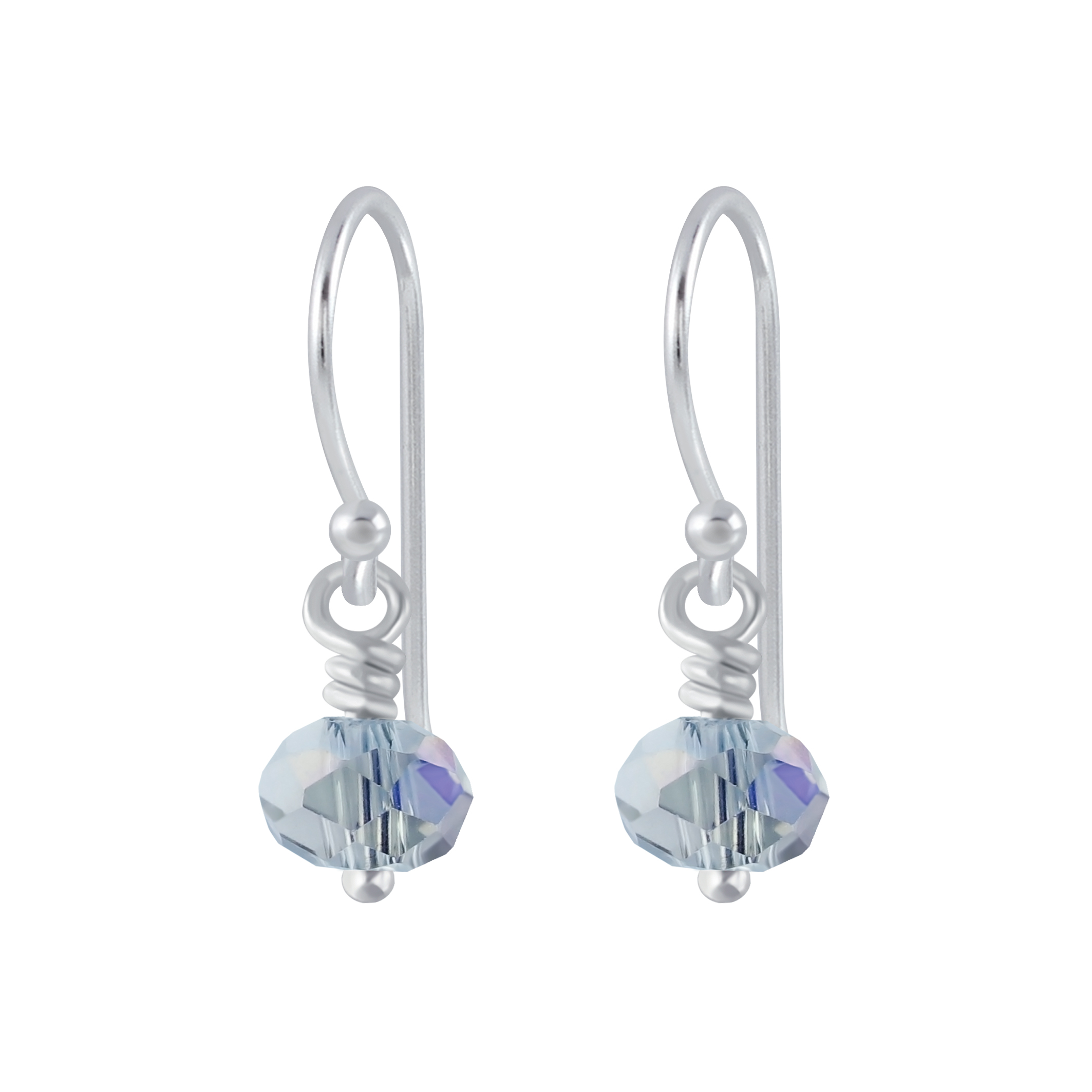 Сребърни обеци "Grey Glass Handmade" Сребърни обеци "Grey Glass Handmade"