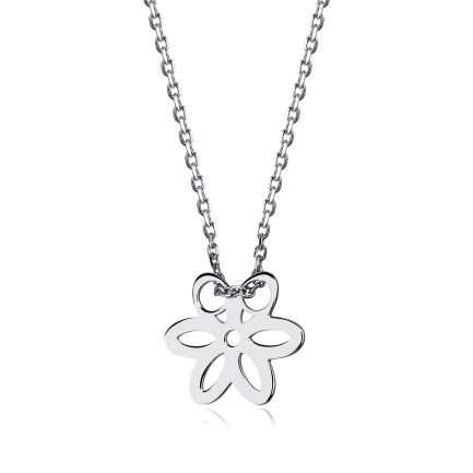 Сребърно колие "Astra Flower"