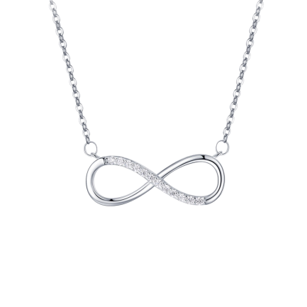 Сребърно колие "Tiny Infinity"