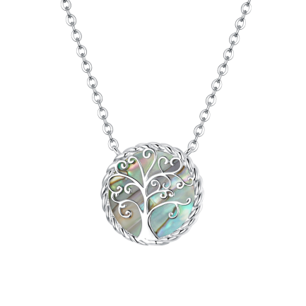 Сребърно колие "Tree of Life"