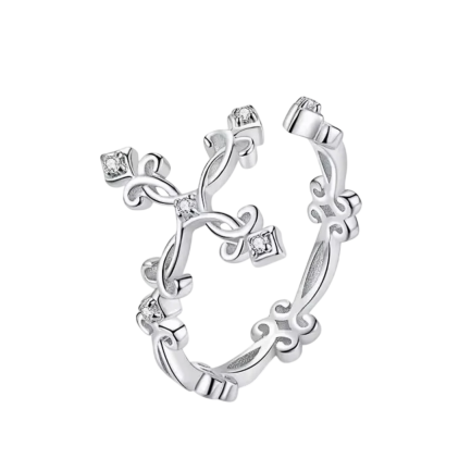 Сребърен пръстен “Silver Cross”