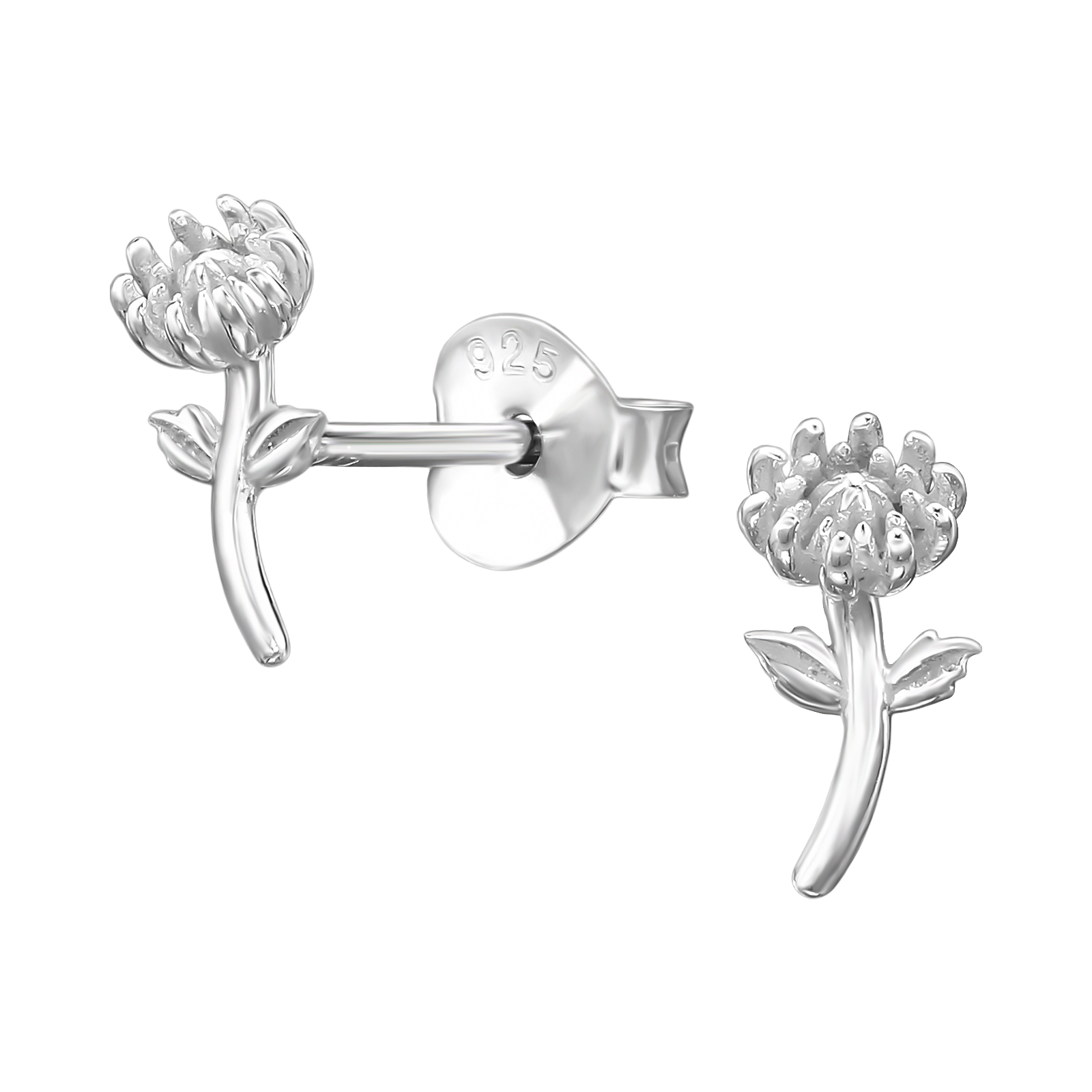 Сребърни обеци Mini Flowers Сребърни обеци Mini Flowers