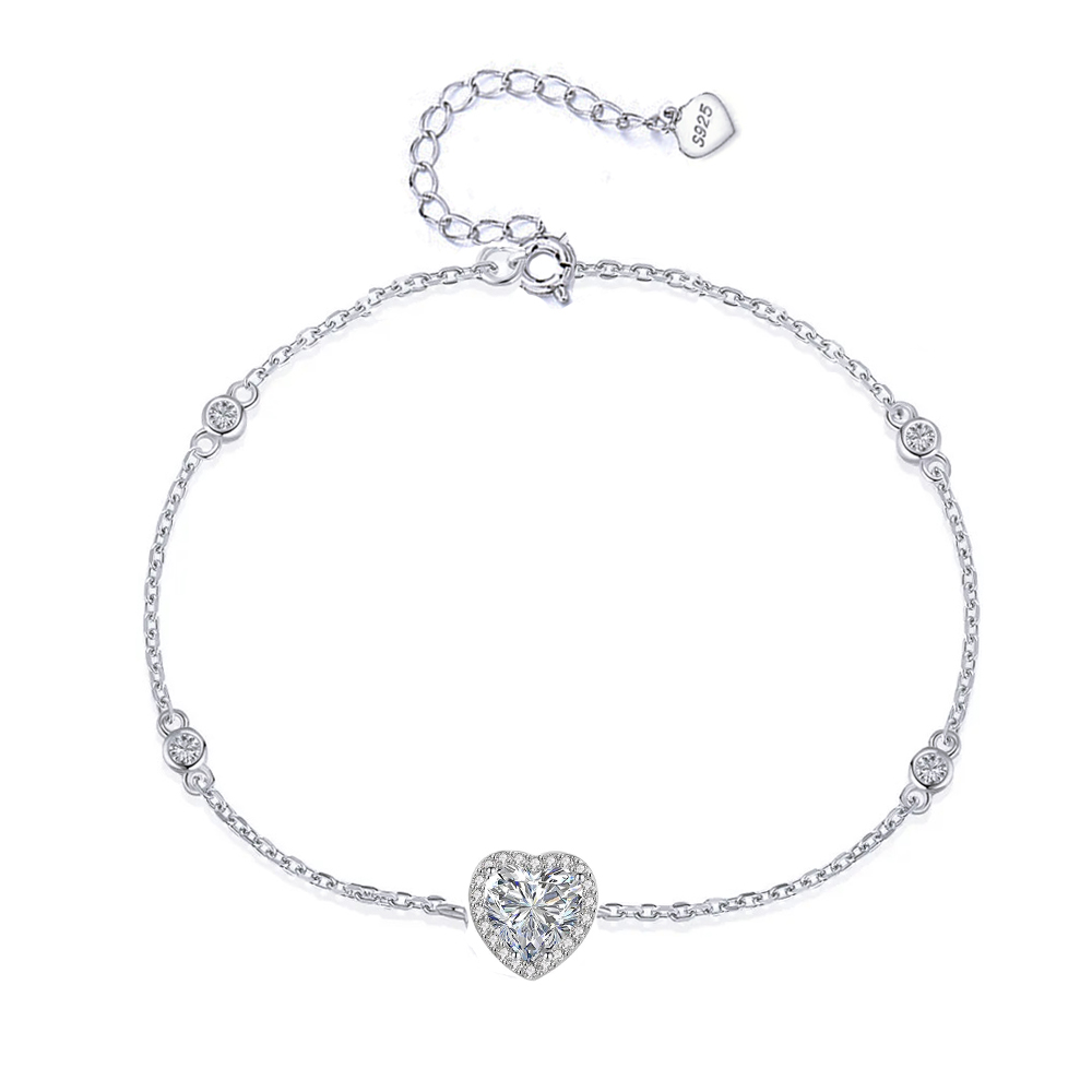 Сребърна гривна "Hearts" Сребърна гривна "Hearts"
