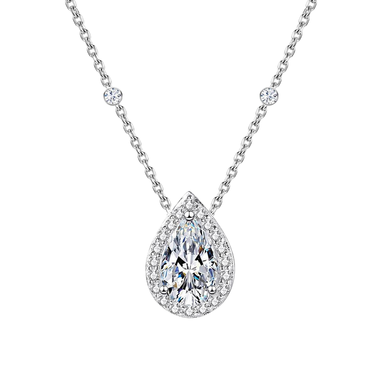 Сребърно колие "Silver Drop" - bez-fon Сребърно колие "Silver Drop"