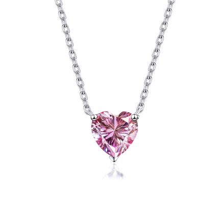 Сребърно колие "Pure Heart"
