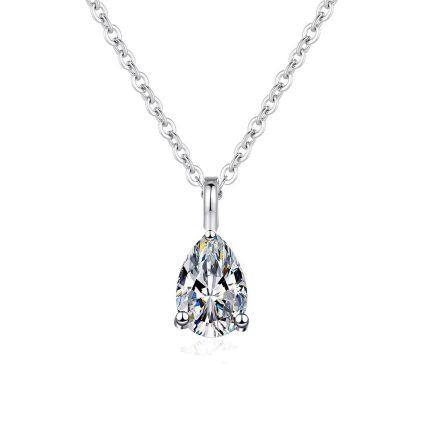 Сребърно колие "Waterdrop"