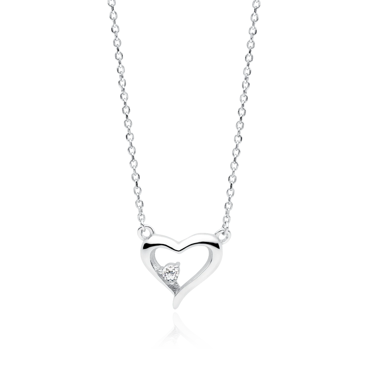 Сребърно колие "Stone Heart" Сребърно колие "Stone Heart"