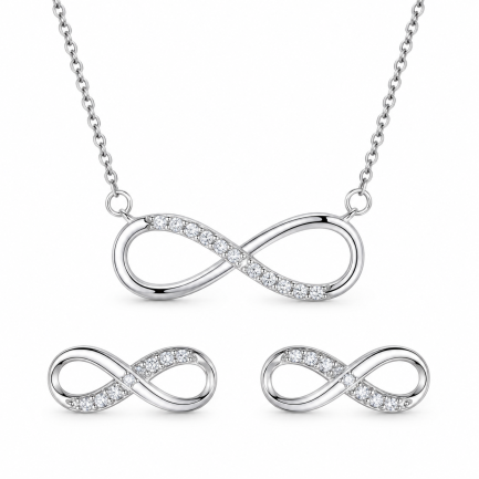Сребърен комплект "Infinity in Me"