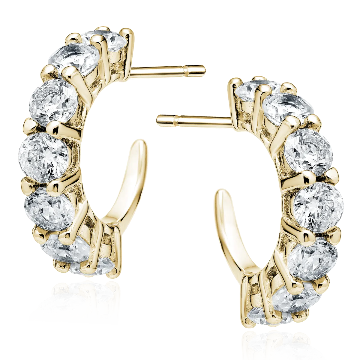 Сребърни обеци Open Gold (масивни) Сребърни обеци Open Gold (масивни)
