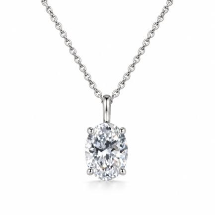 Сребърно колие "Diamond Shine"